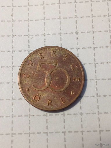 50 эре Швеция 2002 год