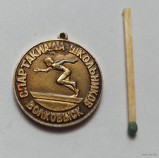 Знак, значок, спартакиада г.Волковыск Беларусь