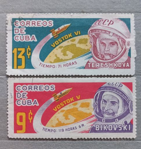 Куба. Космос. Терешкова и Быковский.