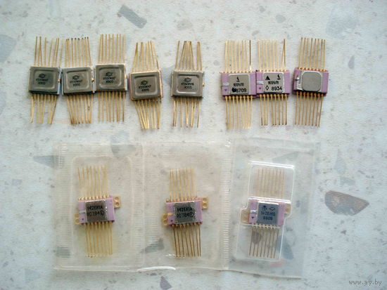 Микросхемы не паянные разные