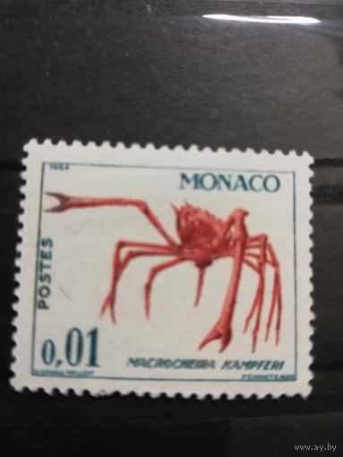 Монако 1964 фауна краб