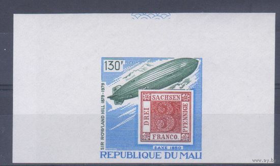 [273] Мали 1979. Авиация.Дирижабль. MNH