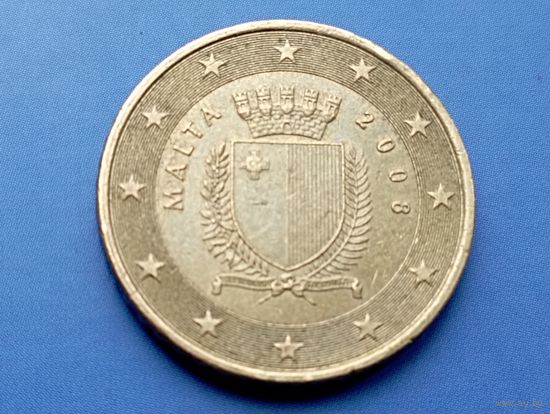 Мальта. 50 евроцентов 2008