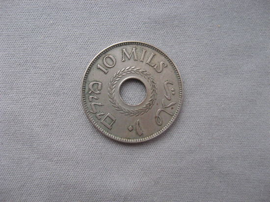 Британская Палестина 10 милей 1927 год Британский мандат (1927-1948)