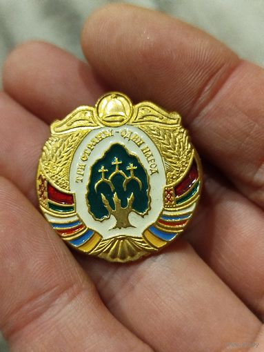 Знак,тяжёлый не частый федерация профсоюзов Беларуси 2006.тяжелый