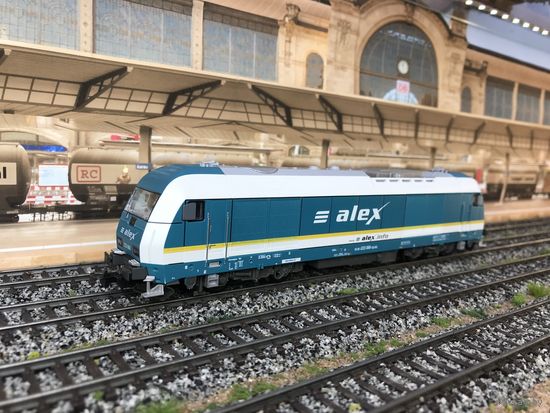 Локомотив Alex 223 066 Siemens ER 20 PIKO. Масштаб НО 1:87.
