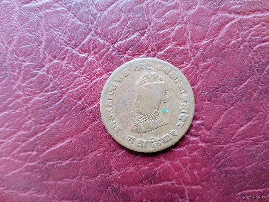 1/4 анны Гвалиор 1929 г.