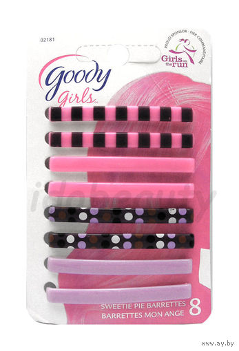 ЗАЖИМ/ЗАКОЛКА для волос Goody (Великобритания) 8штук
