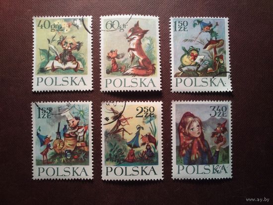 Польша 1962 г.Сказочная повесть "О гномах и сиротке Марысе",Марии Конопницкой./п-1/
