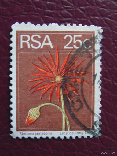 ЮАР 1973 г. Цветы.