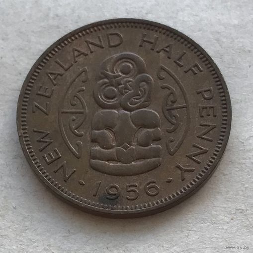 Новая Зеландия 1/2 пенни 1956 Елизавета II