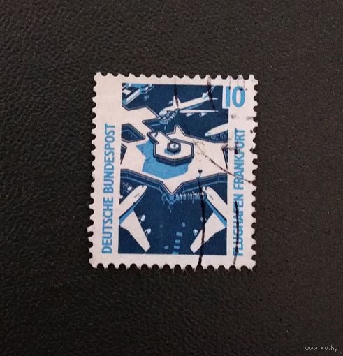 Марка Германия 1988 год Достопримечательности