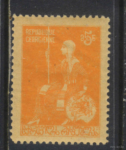 Грузия Дем Респ 1919  Царица Тамара Стандарт #9А*