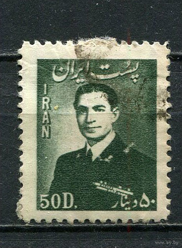 Иран - 1951/1953 - Шах Мохаммад Реза Пехлеви 50D - [Mi.851] - 1 марка. Гашеная.  (LOT Fk25)-T10P29