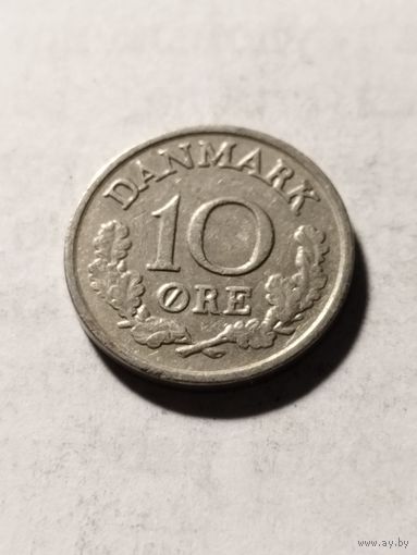 Дания 10 оре 1965