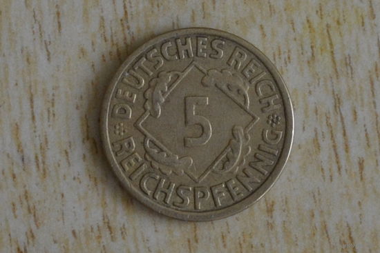 Германия 5 пфеннигов 1935 А