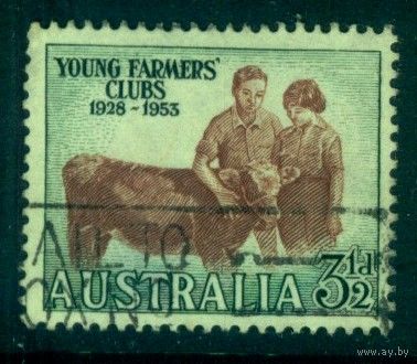 Австралия - 1953 [Mi. 237] Гашеная (AU03)