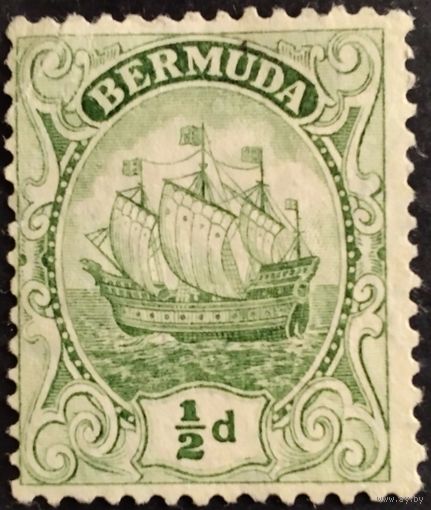 Бермуды. Колония Великобритании. 1910г. Mi35.