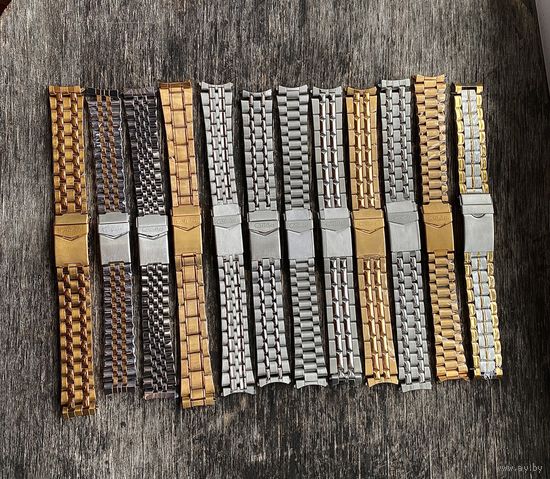 Браслеты для часов 18 мм ( Лот с рубля )