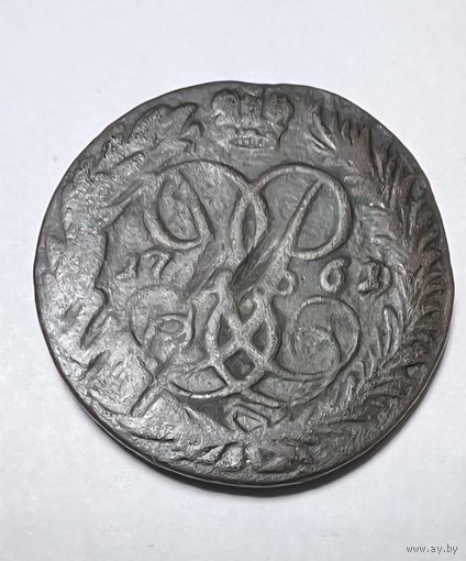 Две копейки РИ 1761 года