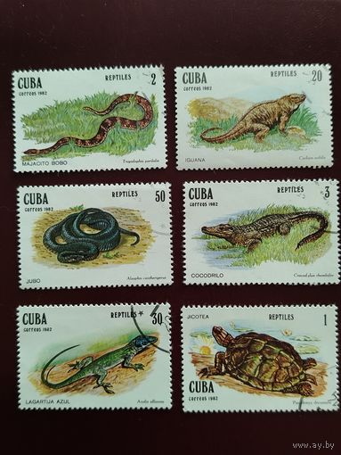 Марки. Куба. Лот