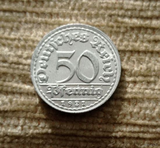 Werty71 Германия 50 пфеннигов 1921 D