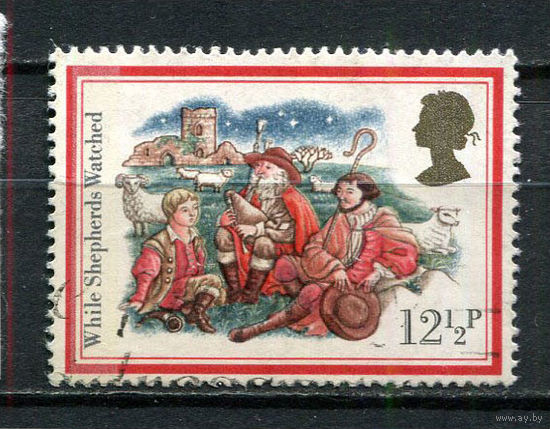 Великобритания - 1982 - Рождество 12 1/2Р - [Mi.933] - 1 марка. Гашеная.  (Лот 2JC)-TG3P59