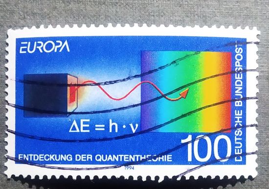 Марка Германия 1994 год Великие открытия