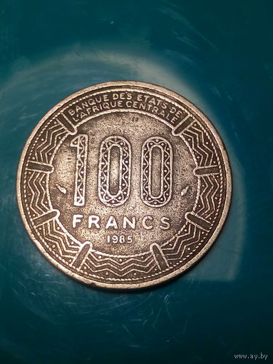 100 франков Камерун 1985 год.