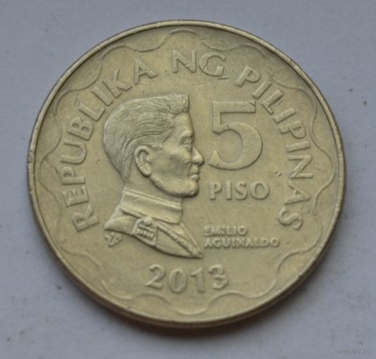Филиппины, 5 писо 2013 г.