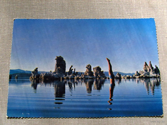 С026-0095 Открытка Pink Floyd Wish You Were Here Harvest EMI 1C 062-96918 Из комплекта оригинального европейского винила середины 1970-х. Края зубчиками. Редкость.