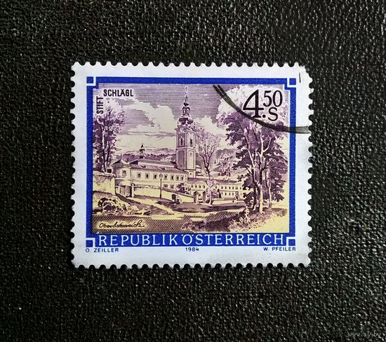 Марка Австрия 1984 год  Архитектура