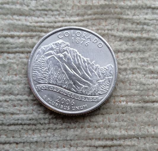 Werty71 США 1 квотер 2006 25 центов Колорадо Р
