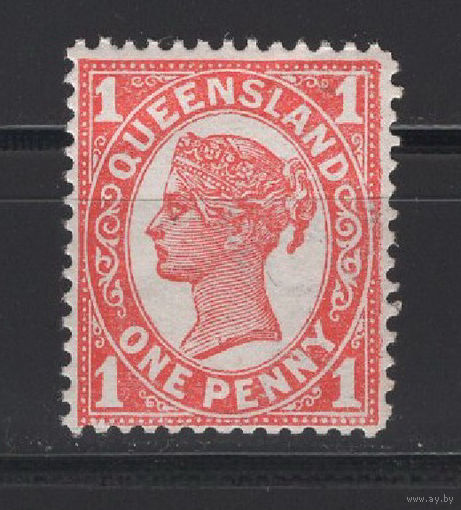 1907 Квинсленд /Queensland** 1 penny Queen Victoria (SG 288)