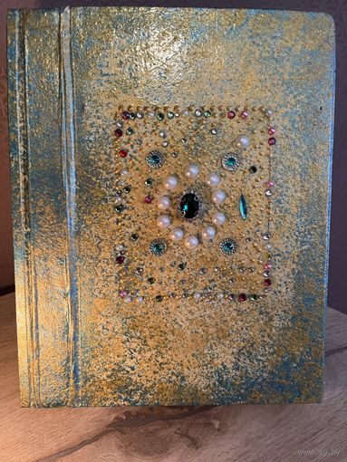 Шкатулка книга винтаж дерево