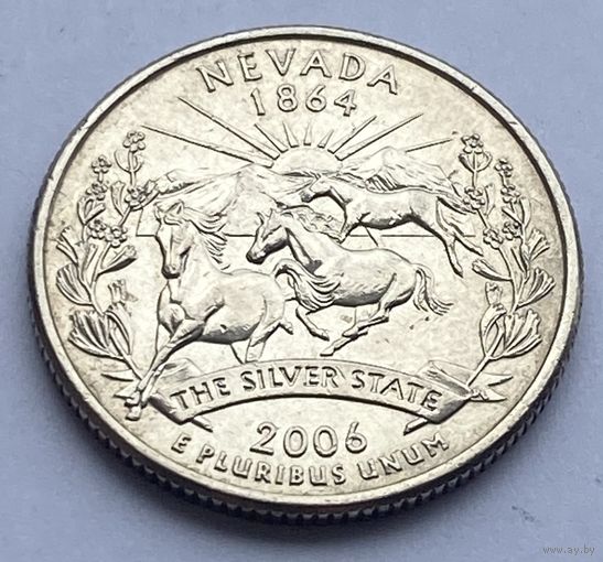25 центов 2006 г. Невада, США