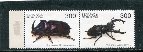 Беларусь 2001. Фауна. Жуки. Сцепка