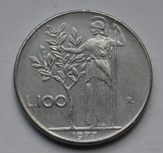Италия, 100 лир 1977 г.