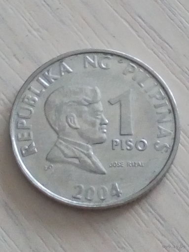 Филиппины 1 песо 2004г.