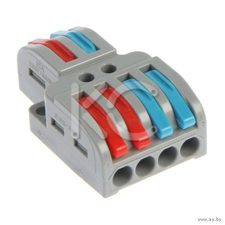 Строит-монт. клемма разветвительная 2х4 СМК-422 КС,32А