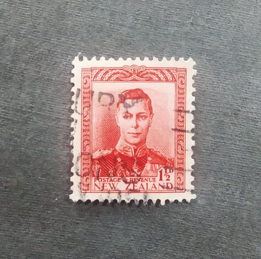 Марка Новая Зеландия 1938 - 1947 Король