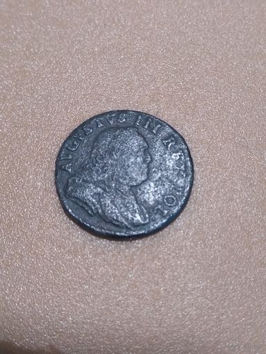 Солид 1751 г. Август. Речь посполитая.