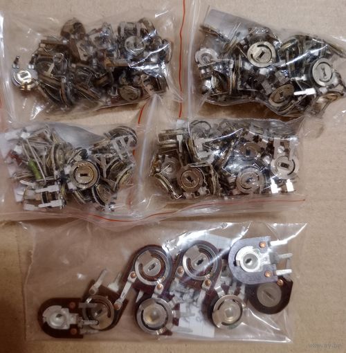 Резистор подстроечный новый разные наминалы цена за все