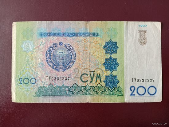 Узбекистан 200 сумов 1997