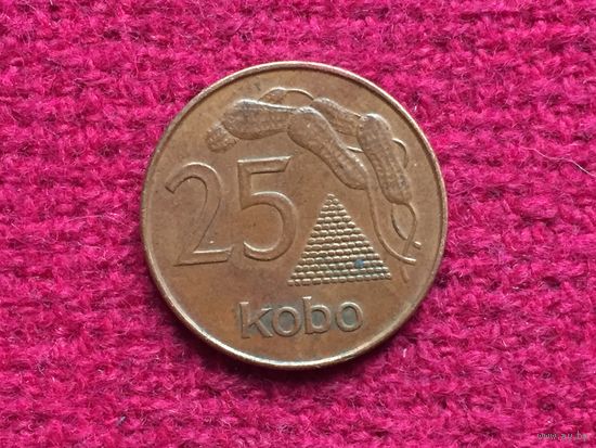 Нигерия 25 кобо 1991 г.