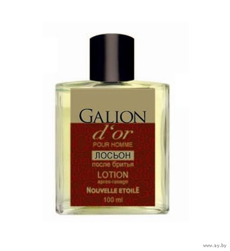 НОВАЯ ЗАРЯ Золотой Галион (Galion d'or) Лосьон после бритья (After-shave lotion) 100мл