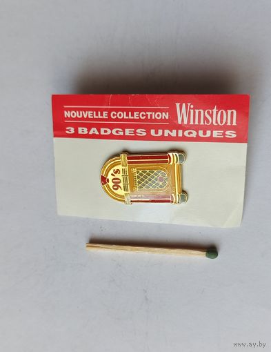 Знак значок фирмы Winston    новая коллекция - 3 уникальные сумки