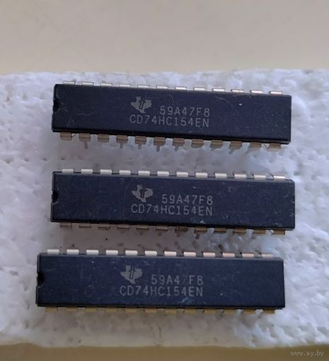 Микросхема CD74HC154EN Texas Instruments