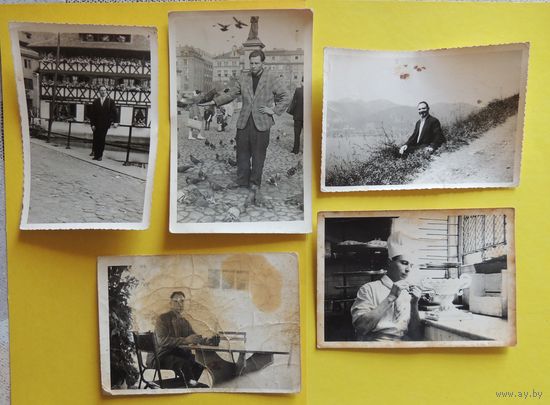 Фото "ПМЖ" Поставы-Лондон, 5 шт., 1950-1960-е гг.