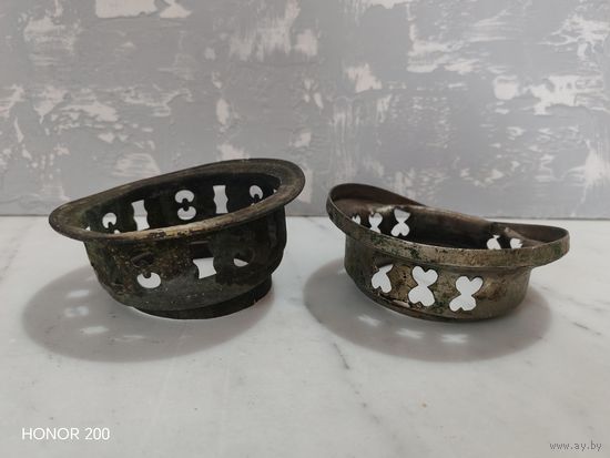 Две короны (конфорки) для самовара в ремонт.